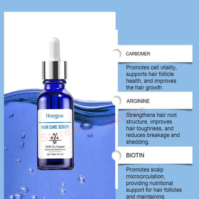 30ml GHK-Cu Peptide Serum Anti - Hair Care Ginseng review and price