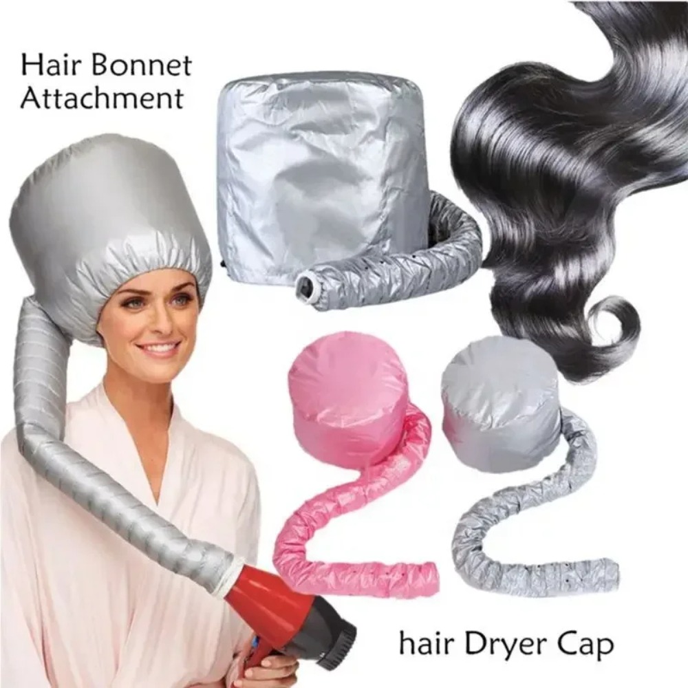 Portable Hair Bonnet Dryer Cap - Hair Care For Curly Dry Hair review and price
