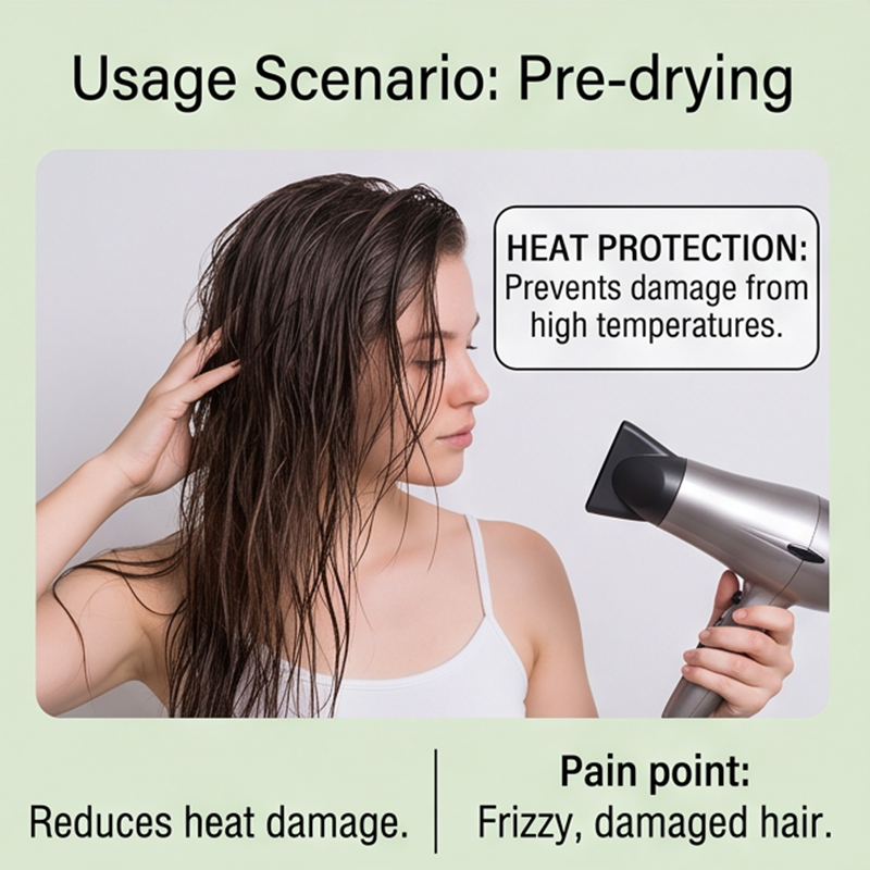 1/2/3/4PCS HAIR CARE ESSENTIAL - Hair Care For Curly Dry Hair review and price