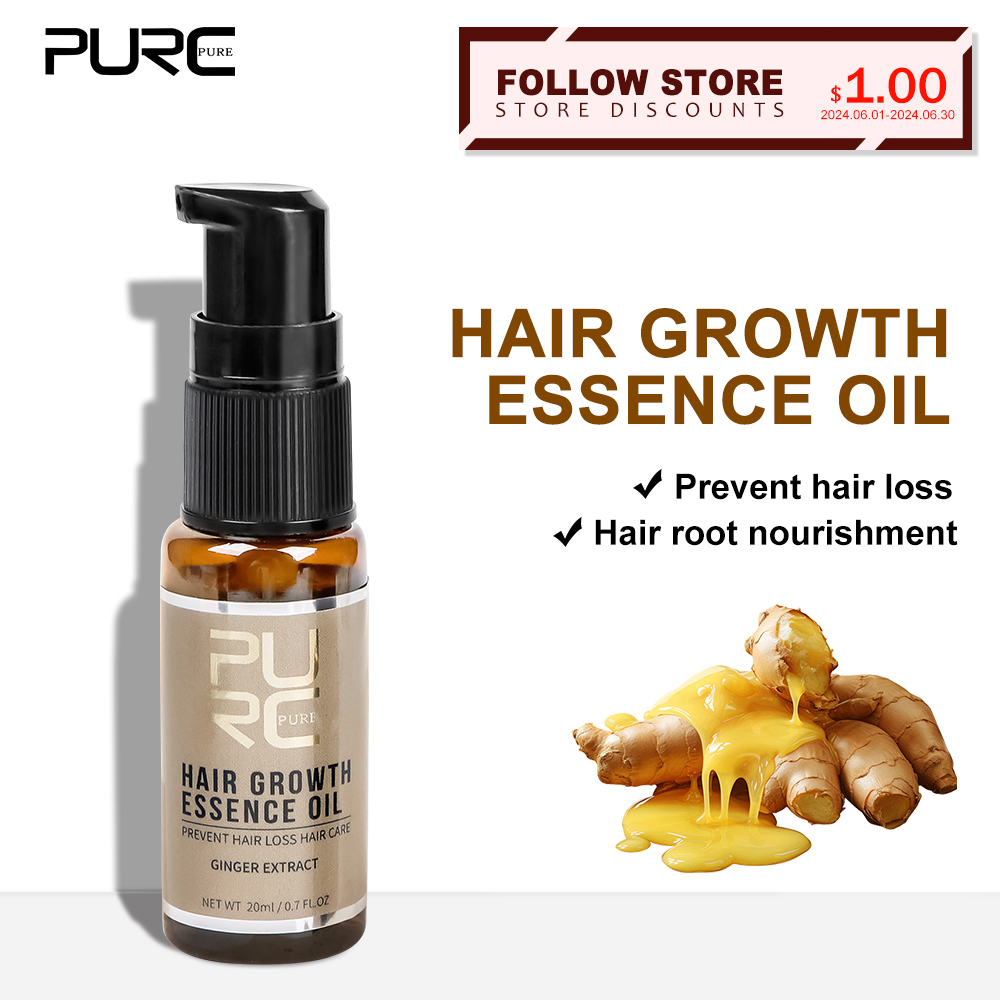 PURC Hair Growth Oil Ginger &  - Hair Care Ginseng review and price