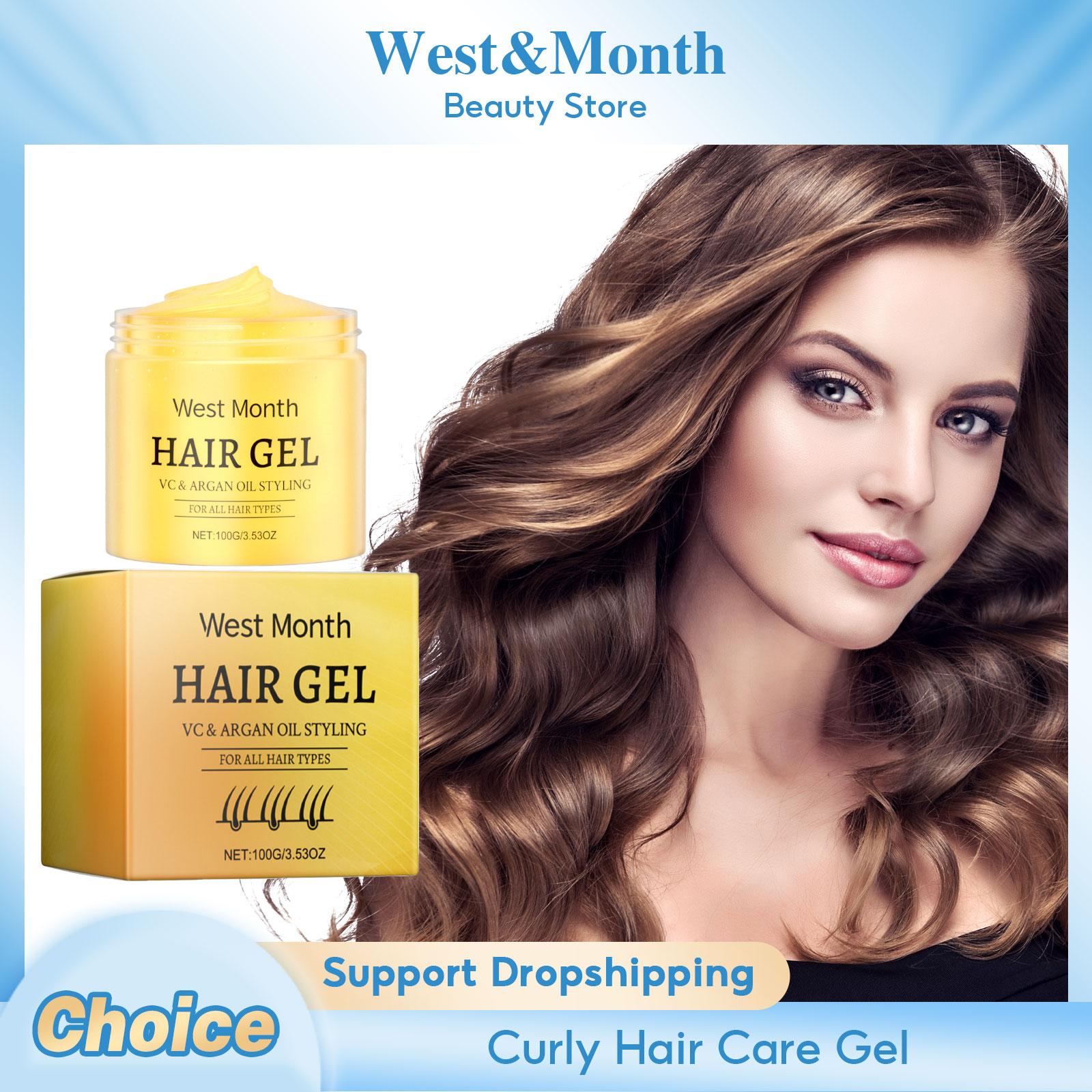 Curly Hair Care Cream Big Wave - Hair Care For Curly Dry Hair review and price