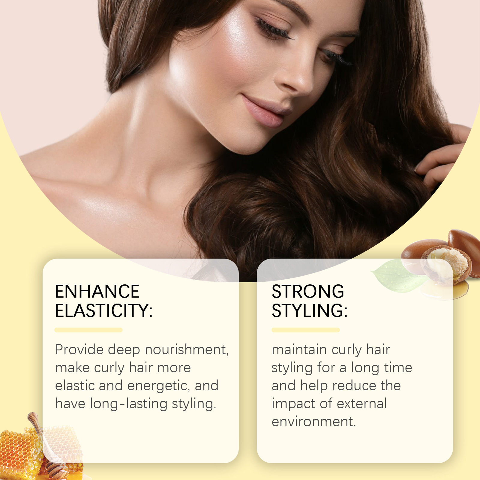 Curly Hair Care Cream Big Wave - Hair Care For Curly Dry Hair review and price