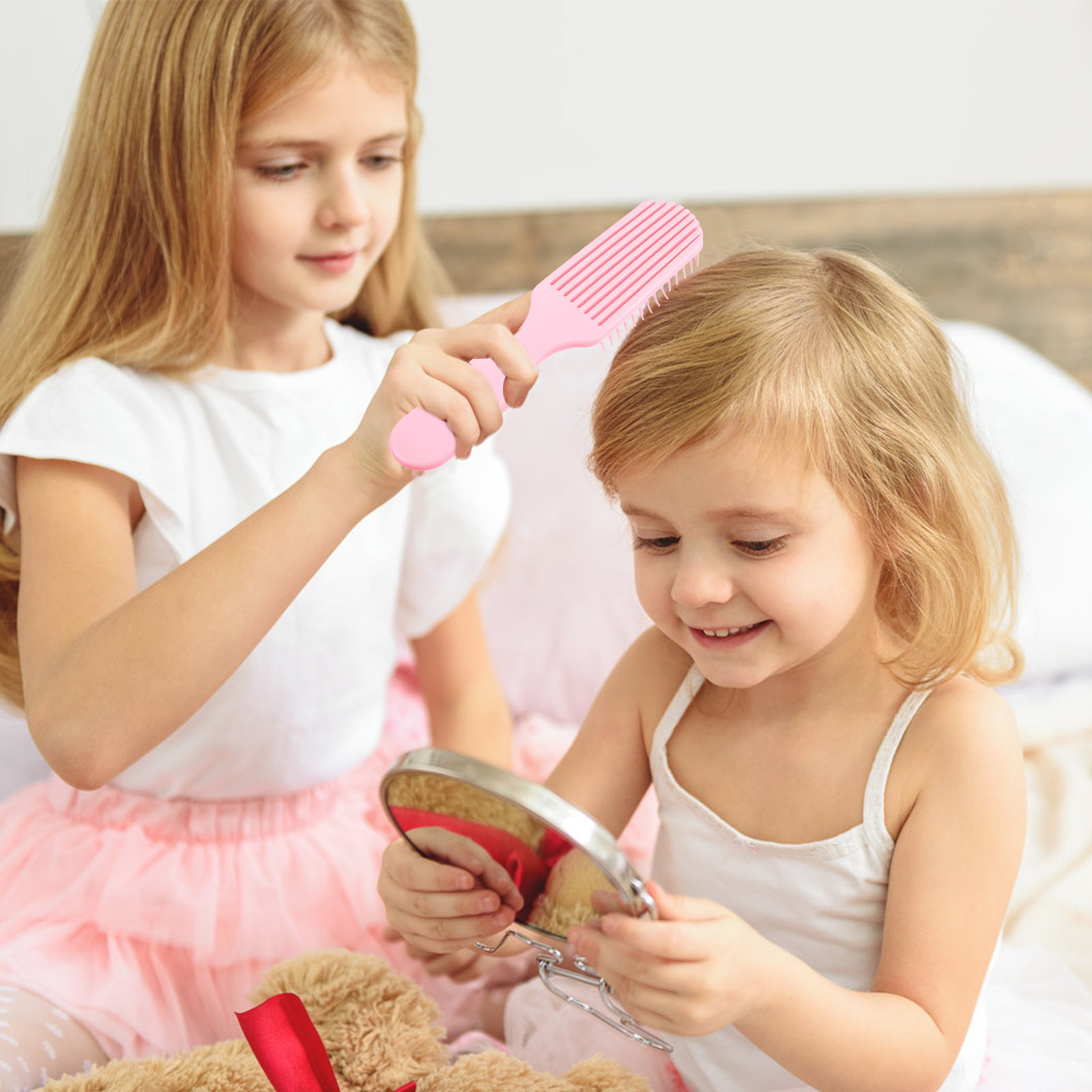 2Pcs Massage Comb Hairdressing - Hair Care For Curly Dry Hair review and price