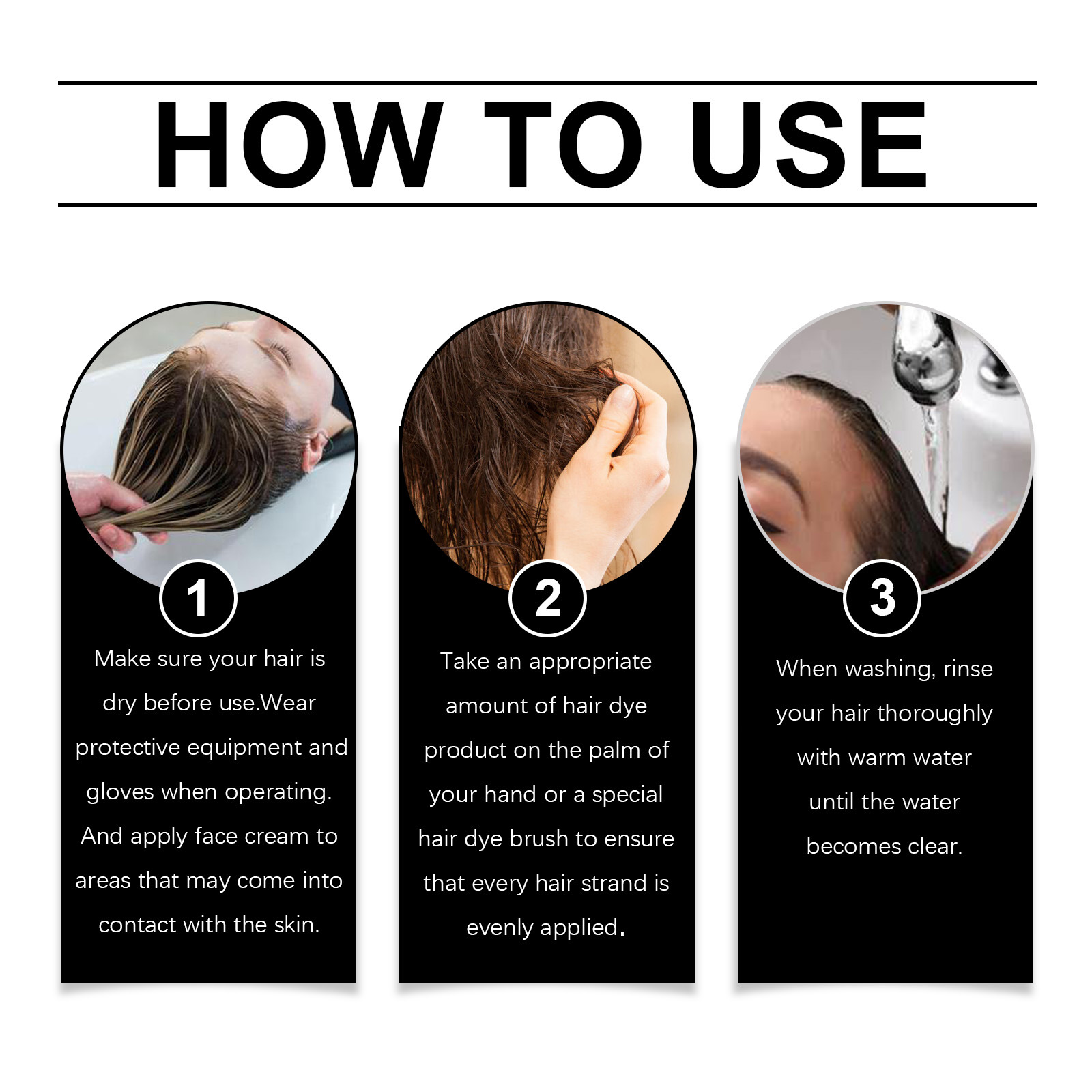 Natural Herbal Black Hair Dye  - Hair Care Step review and price