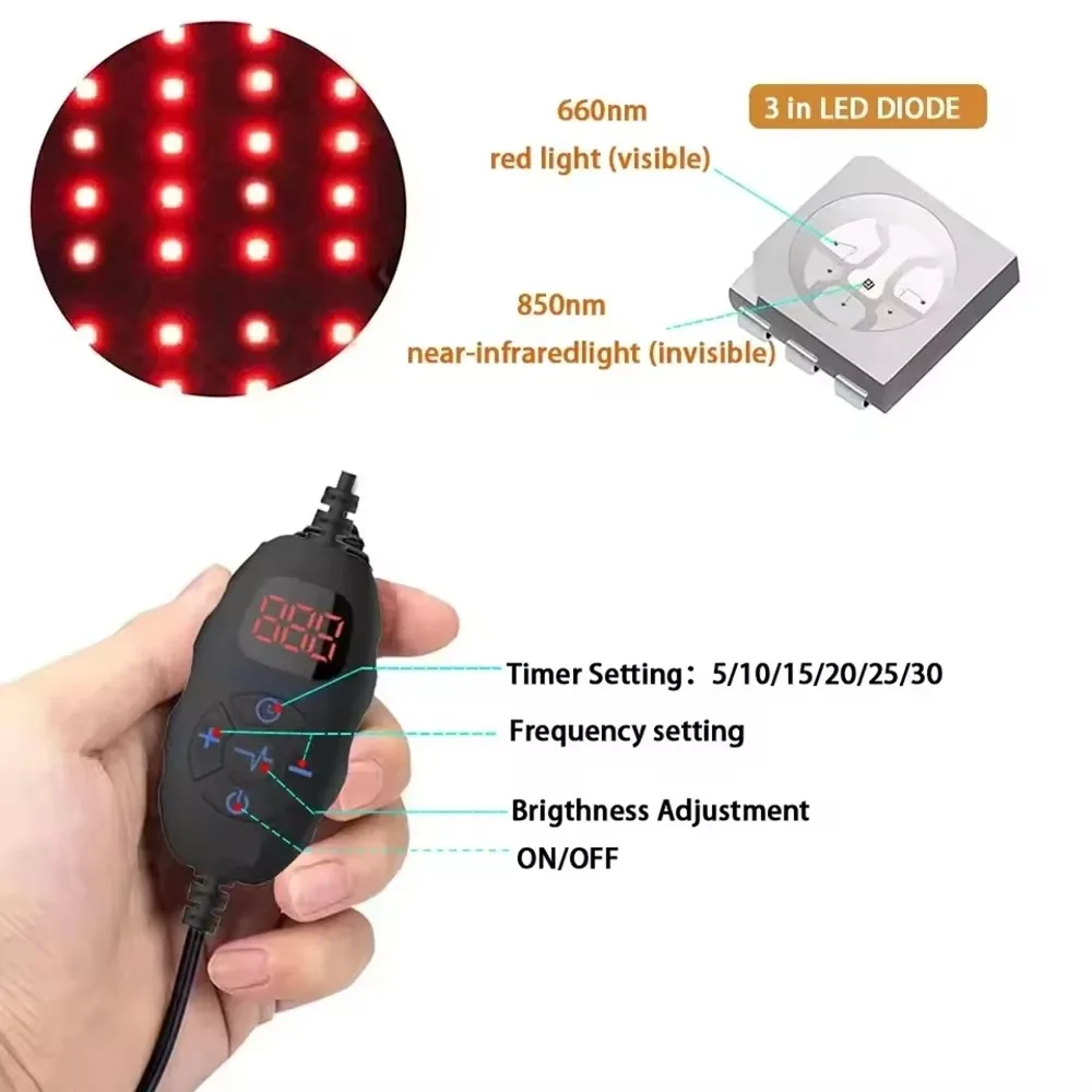 LED Red Light Therapy Hat For  - Hair Care Vegan review and price