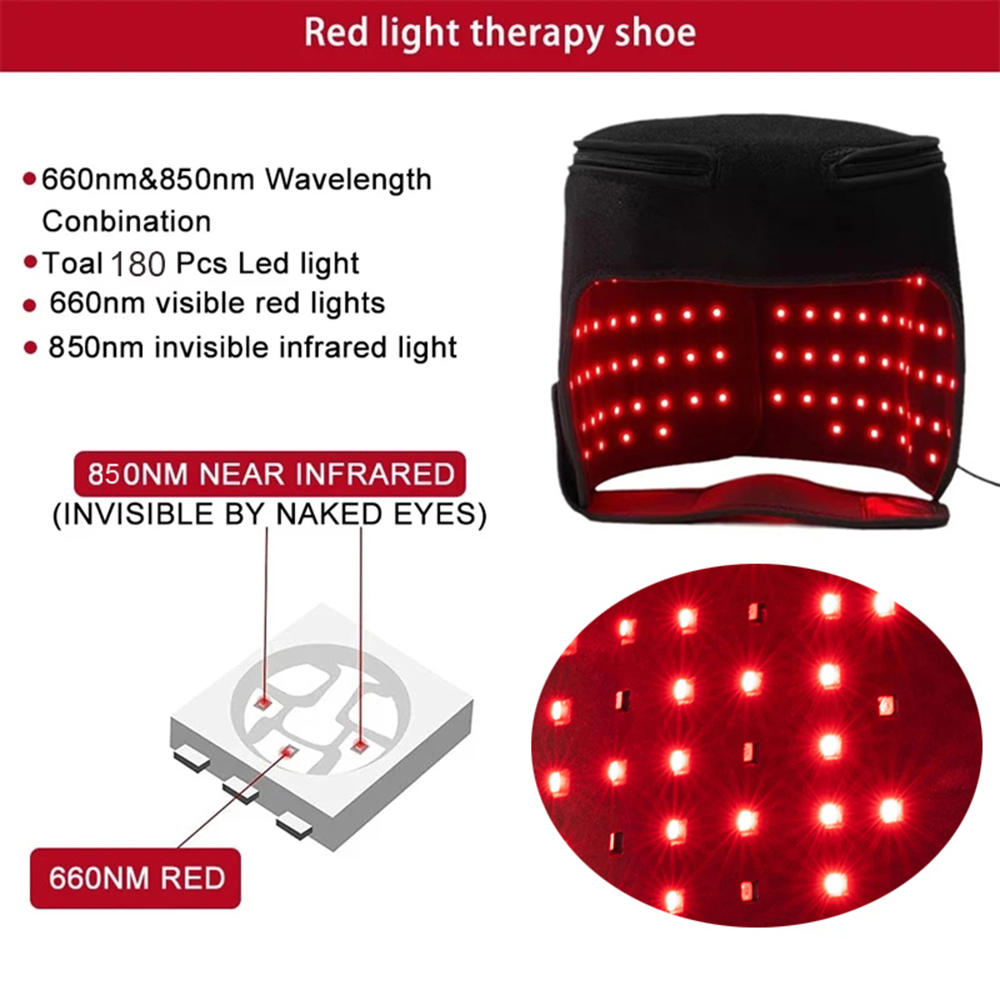 180Pcs 660nm&850nm Red Light H - Hair Care Vegan review and price