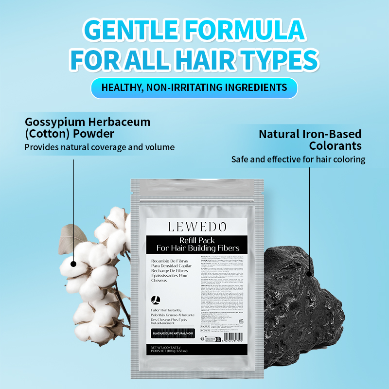 Hair Fibers Powder 100g Instan - Hair Care Vegan review and price