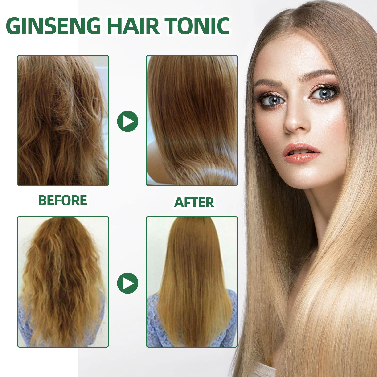 Natural Herbal Ginseng Hair Ca - Hair Care Ginseng review and price