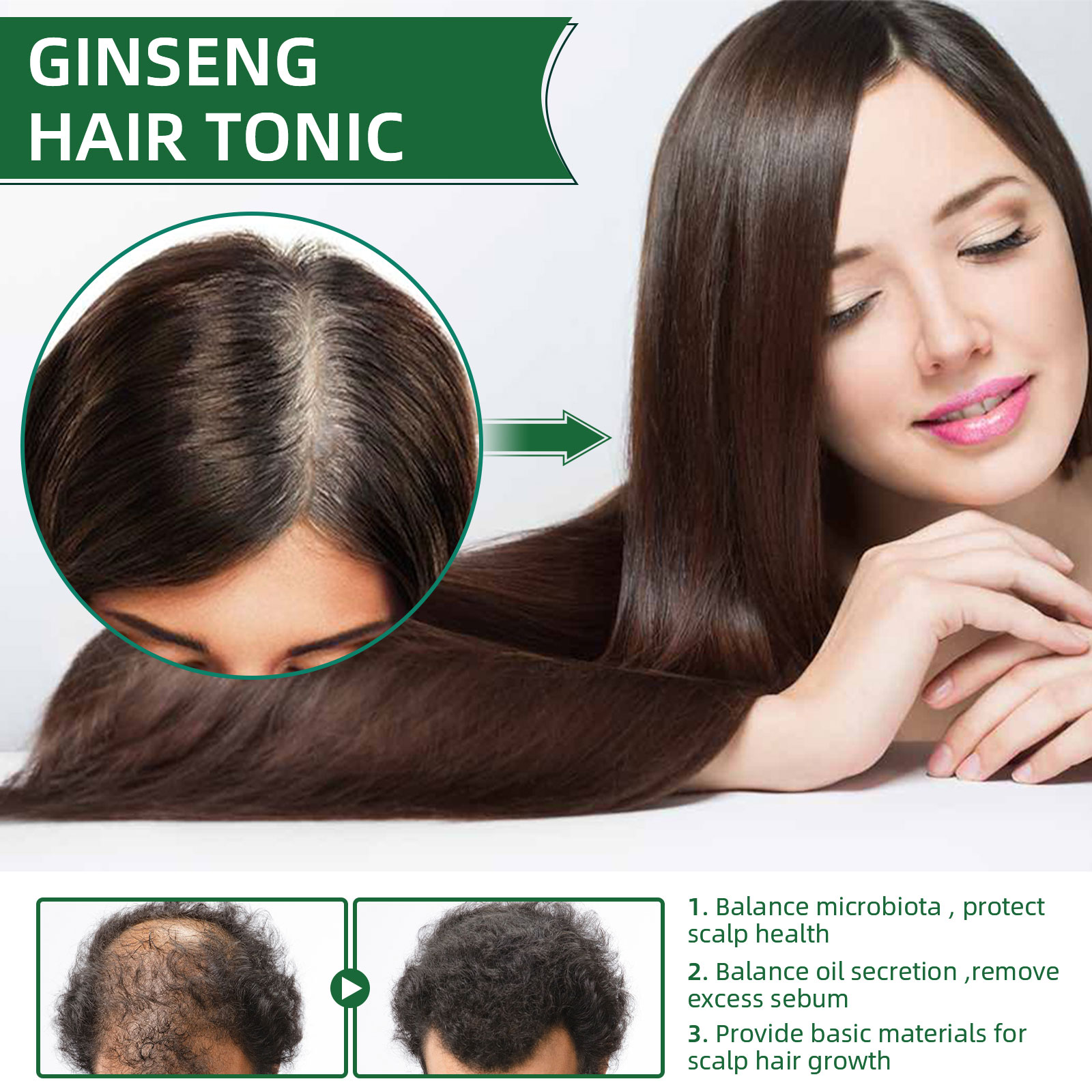 Natural Herbal Ginseng Hair Ca - Hair Care Ginseng review and price
