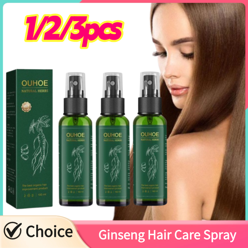 1/2/3pcs Ginseng Hair Serum Fo - Hair Care Ginseng review and price