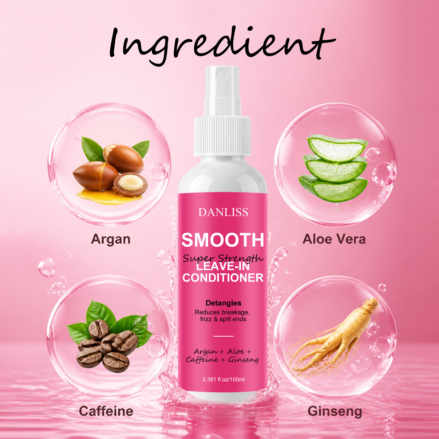 Smooth Super Strength Leave-In - Hair Care Ginseng review and price