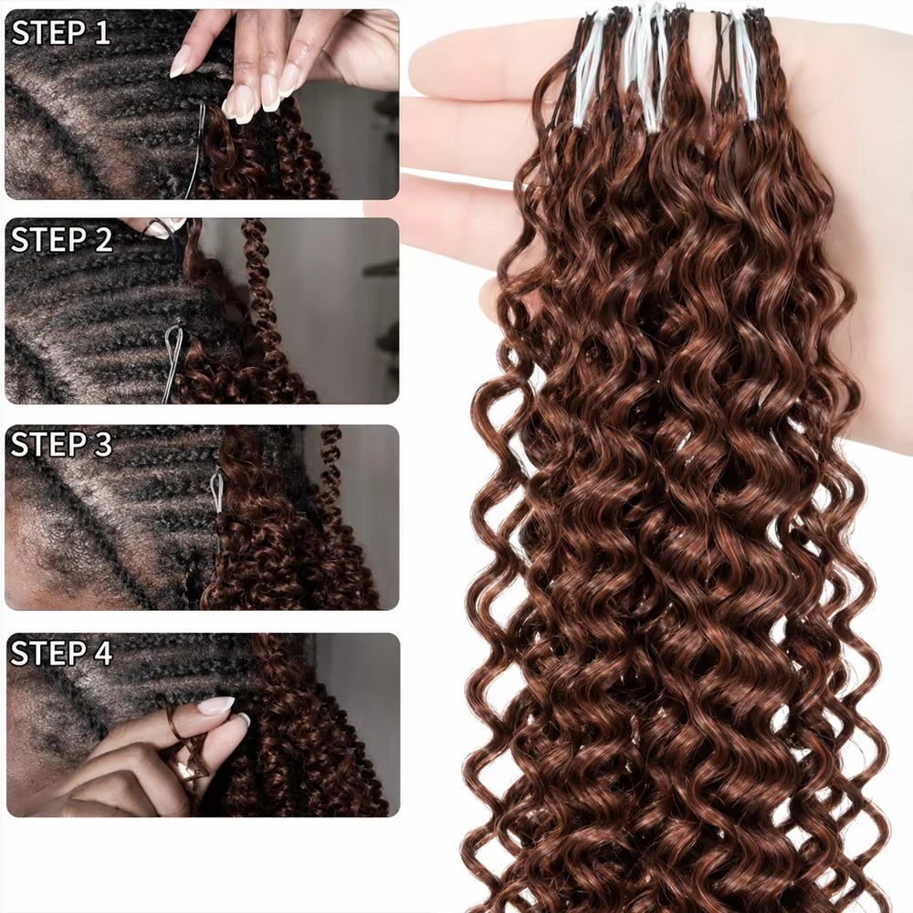 Smilegirl  Deep Wave Crochet H - Crochet Braiding Hair review and price